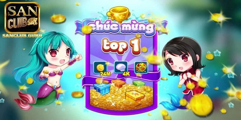 Chinh phục xu thưởng bắn cá hay, lấy ngay danh hiệu top 1 tại câu lạc bộ San uy tín